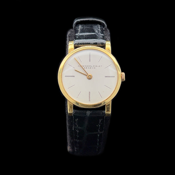 Ladies 23mm Audemars Piguet Vintage Watch 18K Yellow Gold - J42460