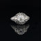 Edwardian, Antique, Vintage, Engagement Ring, Wedding Ring, Diamond, 18K White Gold, Conflict Free Diamond