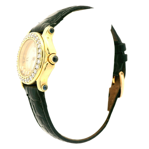 Elegant Gold and Black Watch