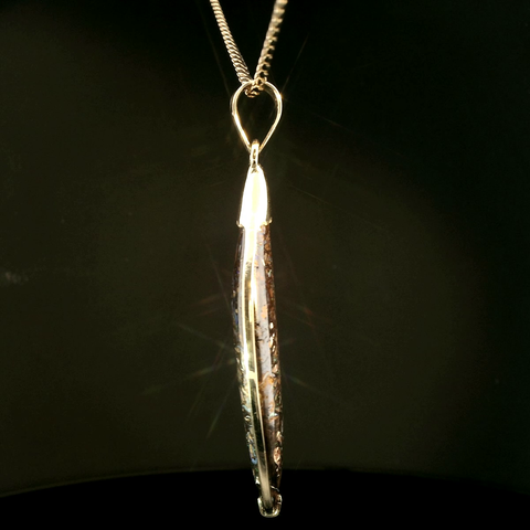 35ct. Opal Estate Necklace Yellow Gold - J42997