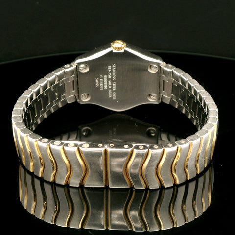 Ebel Wave Estate Timepiece Stainless & 18K Yellow Gold - J42686C