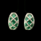 5.00ct. T.W. Emerald & .37ct. T.W. Diamond Estate Earrings - J43023
