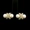 5.6-5.7mm Pearl & .33ct. T.W. Diamond Estate Earrings Yellow Gold - J43006