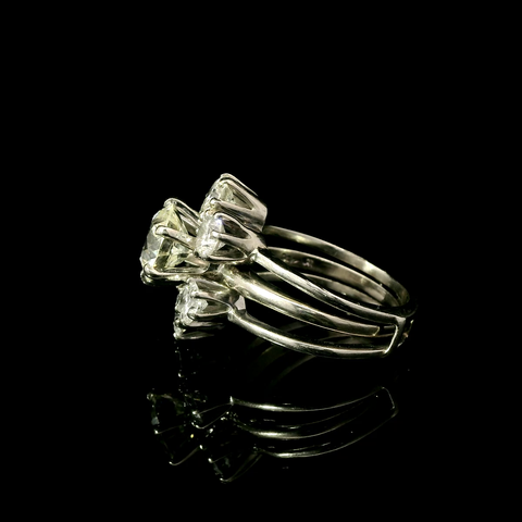 2.75ct. Diamond Vintage Wedding Set White Gold - J43029