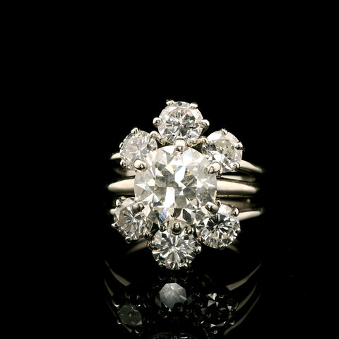 2.75ct. Diamond Vintage Wedding Set White Gold - J43029