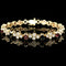 2.50ct. T.W. Diamond, Ruby & Sapphire Estate Bracelet 18K Yellow Gold - J43040