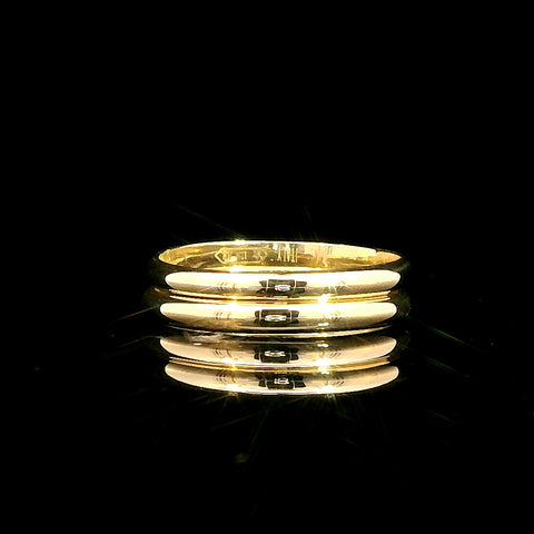 Estate Wedding Bands Yellow Gold - J43096