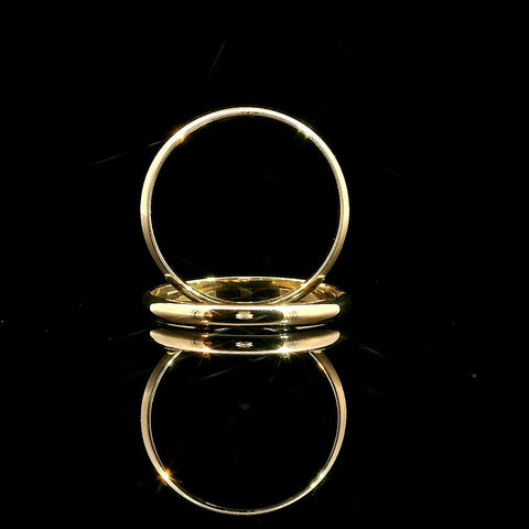 Estate Wedding Bands Yellow Gold - J43096