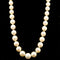 6.5mm Vintage Akoya Cultured Pearl Necklace Silver - J43200