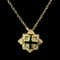 .50ct. T.W. Diamond & Enamel Estate Necklace Yellow Gold - J43226