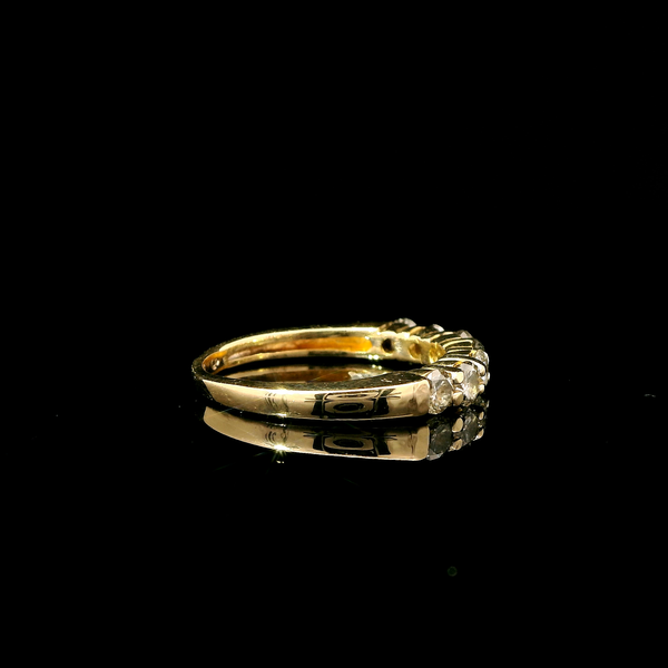 .75ct. T.W. Diamond Estate Wedding - Anniversary Band Yellow Gold - J43246
