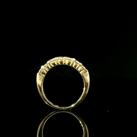 .75ct. T.W. Diamond Estate Wedding - Anniversary Band Yellow Gold - J43246