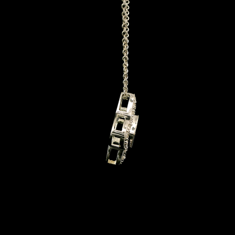 .48ct. T.W. Diamond Estate Necklace 18K White Gold - J43240