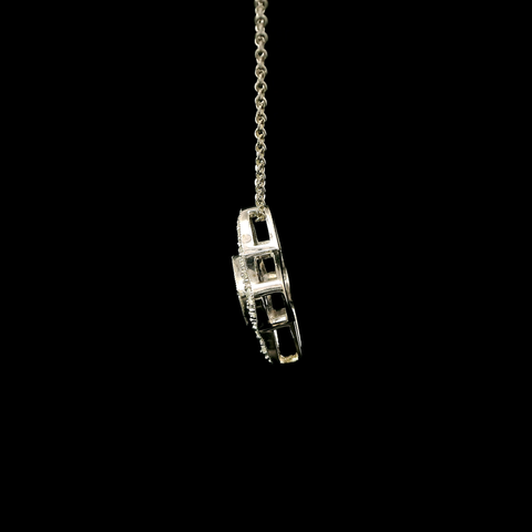 .48ct. T.W. Diamond Estate Necklace 18K White Gold - J43240