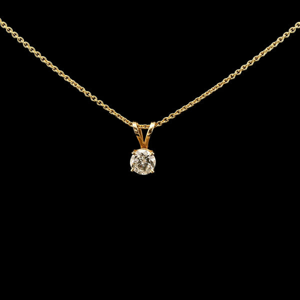 .48ct. Diamond Estate Necklace Yellow Gold - J43245