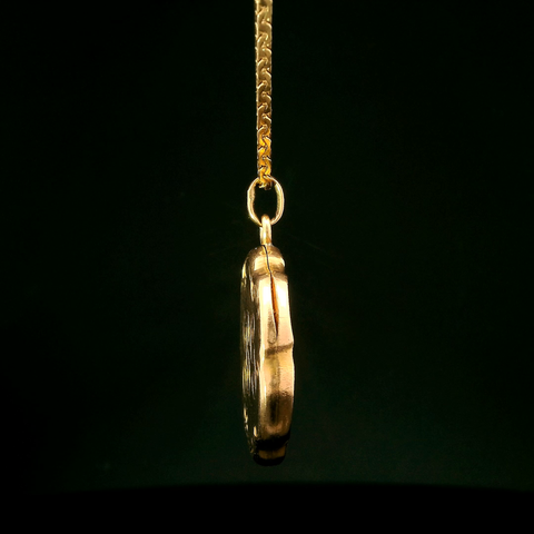 Art Nouveau Antique Locket Yellow Gold - J43273