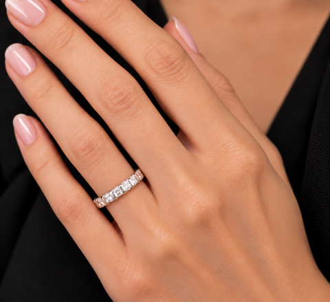 1.25ct. T.W. Diamond Estate Wedding - Eternity Band White Gold - J44085