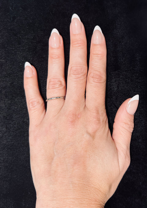 Art Deco Antique Wedding Band Platinum - J43107