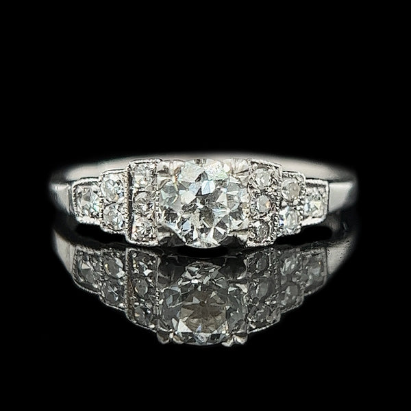 Art Deco Engagement Rings, Vintage & Antique Engagement Rings | Gesner–  Gesner Estate Jewelry