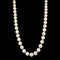 Vintage 6.5mm Akoya Pearl Necklace White Gold - J39119