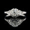 Edwardian .45ct. Diamond Antique Engagement - Fashion Ring Platinum - J39246