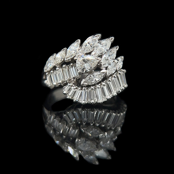 2.75ct. T.W. Diamond Vintage Wedding - Fashion Ring White Gold - J42457