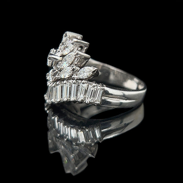 2.75ct. T.W. Diamond Vintage Wedding - Fashion Ring White Gold - J42457