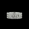 1.12ct. T.W. Diamond Estate Wedding Band - Wedding Ring White Gold - J42458