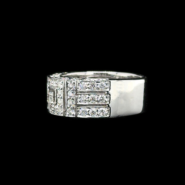 1.12ct. T.W. Diamond Estate Wedding Band - Wedding Ring White Gold - J42458