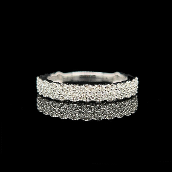 .38ct. T.W. Diamond Estate Wedding - Anniversary Band White Gold - J42487