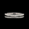 .16ct. T.W. Diamond Estate Wedding - Anniversary Band White Gold - J42488