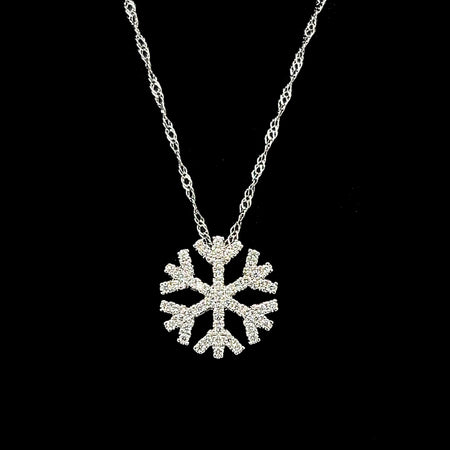 .13ct. T.W. Diamond Estate Necklace White Gold - J42496