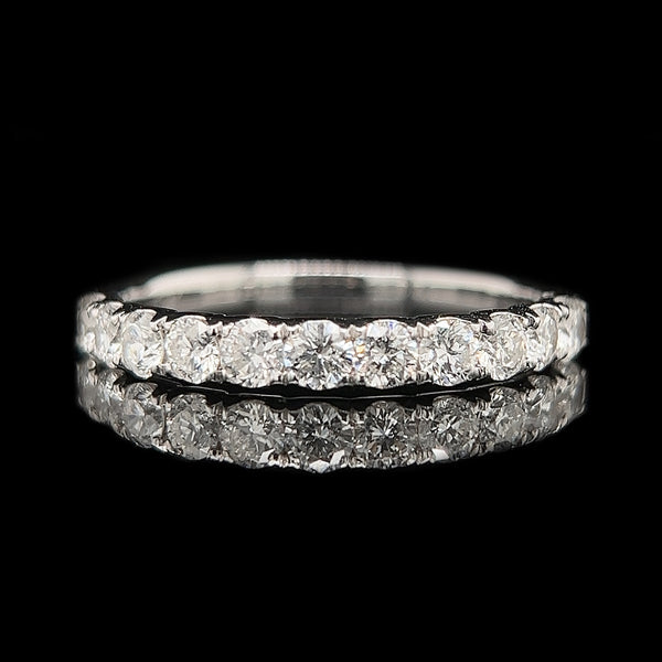 .75ct. T.W. Diamond Estate Wedding - Anniversary Band White Gold - J42503