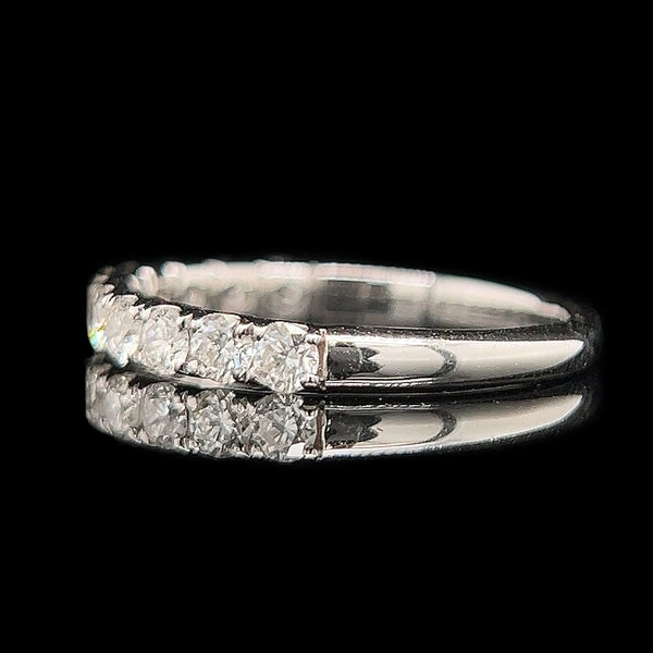 .75ct. T.W. Diamond Estate Wedding - Anniversary Band White Gold - J42503