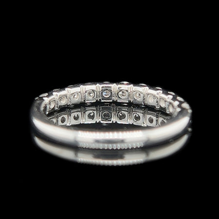 .75ct. T.W. Diamond Estate Wedding - Anniversary Band White Gold - J42503