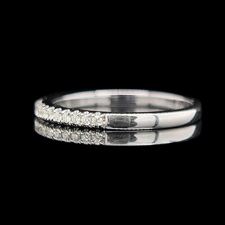 .16ct. T.W. Diamond Estate Wedding - Anniversary Band White Gold - J42509