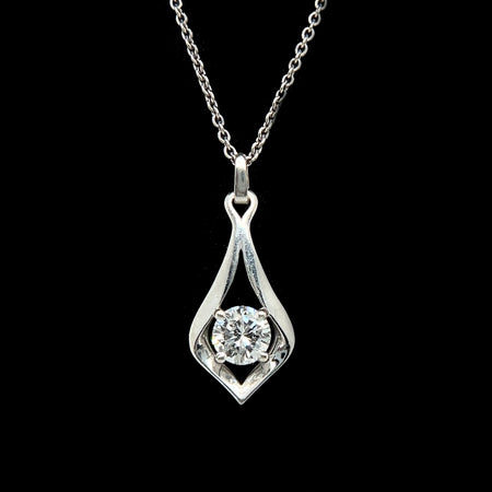 .08ct. Diamond Estate Necklace White Gold - J42583