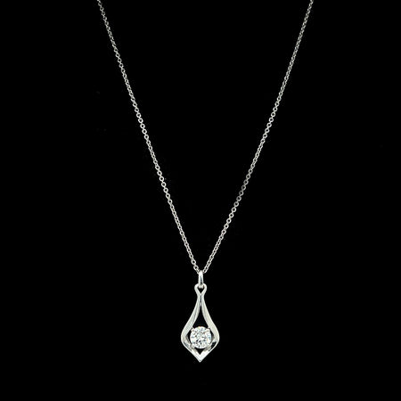 .08ct. Diamond Estate Necklace White Gold - J42583