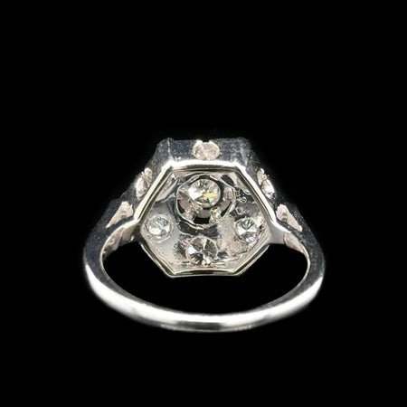 .48ct. T.W. Diamond Vintage Wedding - Fashion Ring White Gold - J42593