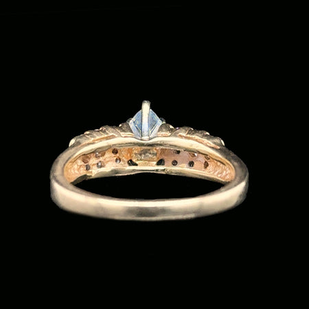 .63ct. T.W. Diamond Estate Engagement - Fashion Ring 18K Yellow Gold - J42594