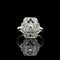 Art Deco .45ct. Diamond Antique Engagement - Fashion Ring Platinum & 18K White Gold - J42633