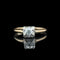 Art Deco .33ct. Diamond Antique Engagement - Fashion Ring Yellow & White Gold - J42634