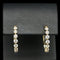 1.00ct. T.W. Diamond Estate Hoop Earrings 18K Yellow Gold - J42642