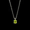 2.36ct. Peridot Estate Necklace White Gold - J42648