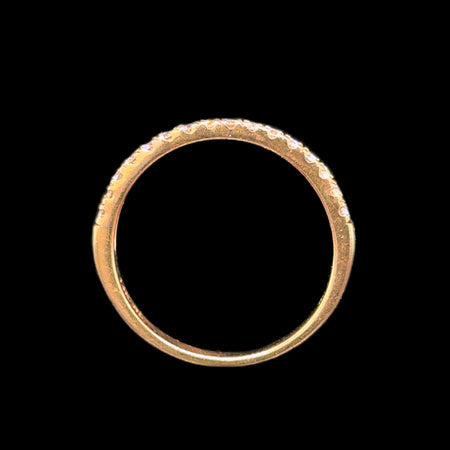 .25ct. T.W. Diamond Estate Wedding - Anniversary Band Rose Gold - J42665