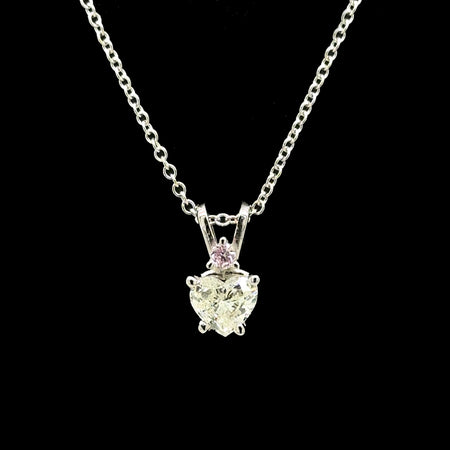 .50ct. Diamond Estate Necklace White Gold - J42673