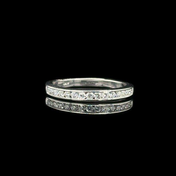 .25ct. T.W. Diamond Estate Wedding - Anniversary Band White Gold - J42675