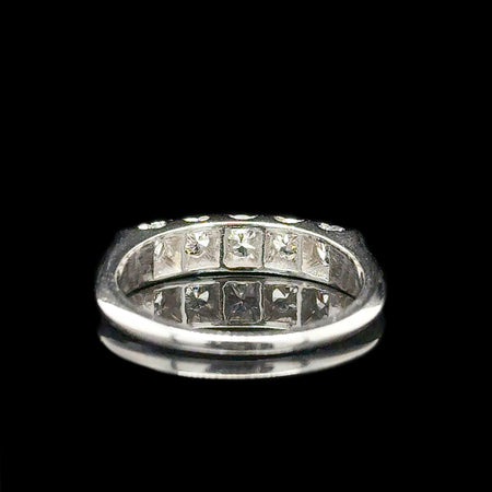 .50ct. T.W. Diamond Vintage Wedding - Anniversary Band Platinum - J42693