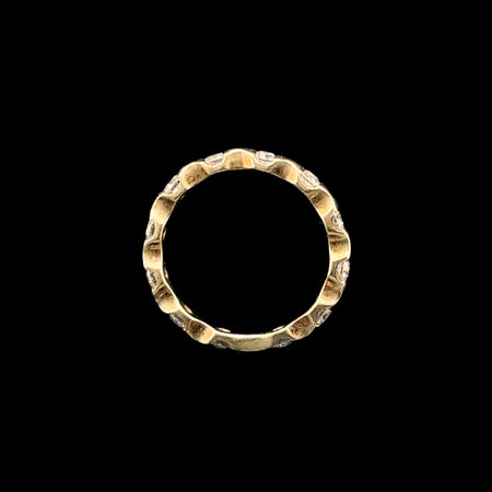 .36ct. T.W. Diamond Estate Wedding - Eternity Band 18K Yellow Gold - J42732