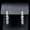 1.50ct. T.W. Diamond Estate Hoop Earrings White Gold - J42737